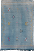 Vintage Cactus Kilim Area Rug (5' x 8')